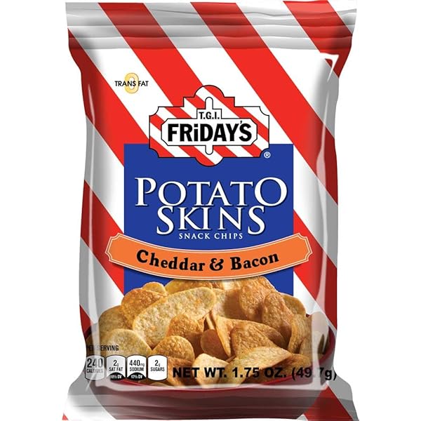 tgif potato skins cheddar and bacon