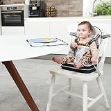 Baby Polar Gear Portable Booster Seat with Mat – 1–3 Years Balloon Design view 2