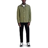 KARL LAGERFELD Men's Chest Pocket Lightweight Jacket