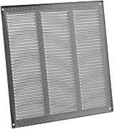 EUROPLAST 300x300mm Galvanised Metal Air Vent Grille Cover with Insect Mesh view 3