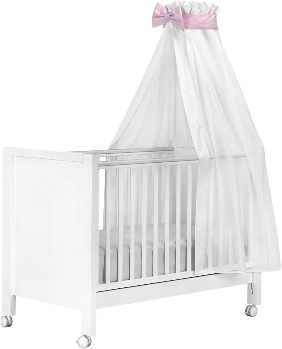 Cambrass Cot Canopy Voile, 160 x 270 cm Pink