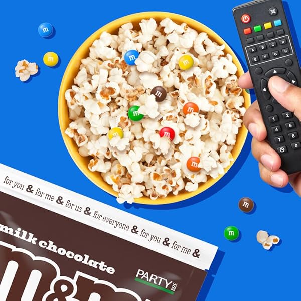 M&M’S SUMMER MILK CHOCOLATE CANDY, PARTY SIZE, 38 OZ RESEALABLE BULK BAG