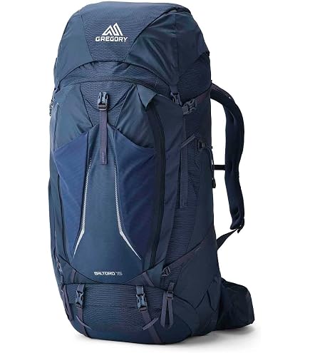 gregory 85l backpack Baltoro Backpacking Pack, Medium, Iron Grey | AirCushion mesh backpanel provides true breathability, moisture-wicking cooling benefits, hydration clip and has moisture Winter Best Lures For BLACK DOG BAIT Size:OM8