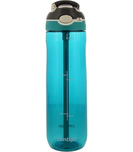 Amazon.com: Contigo AUTOSEAL Cortland Water Bottle, 24 oz., Smoke : Sports  & Outdoors