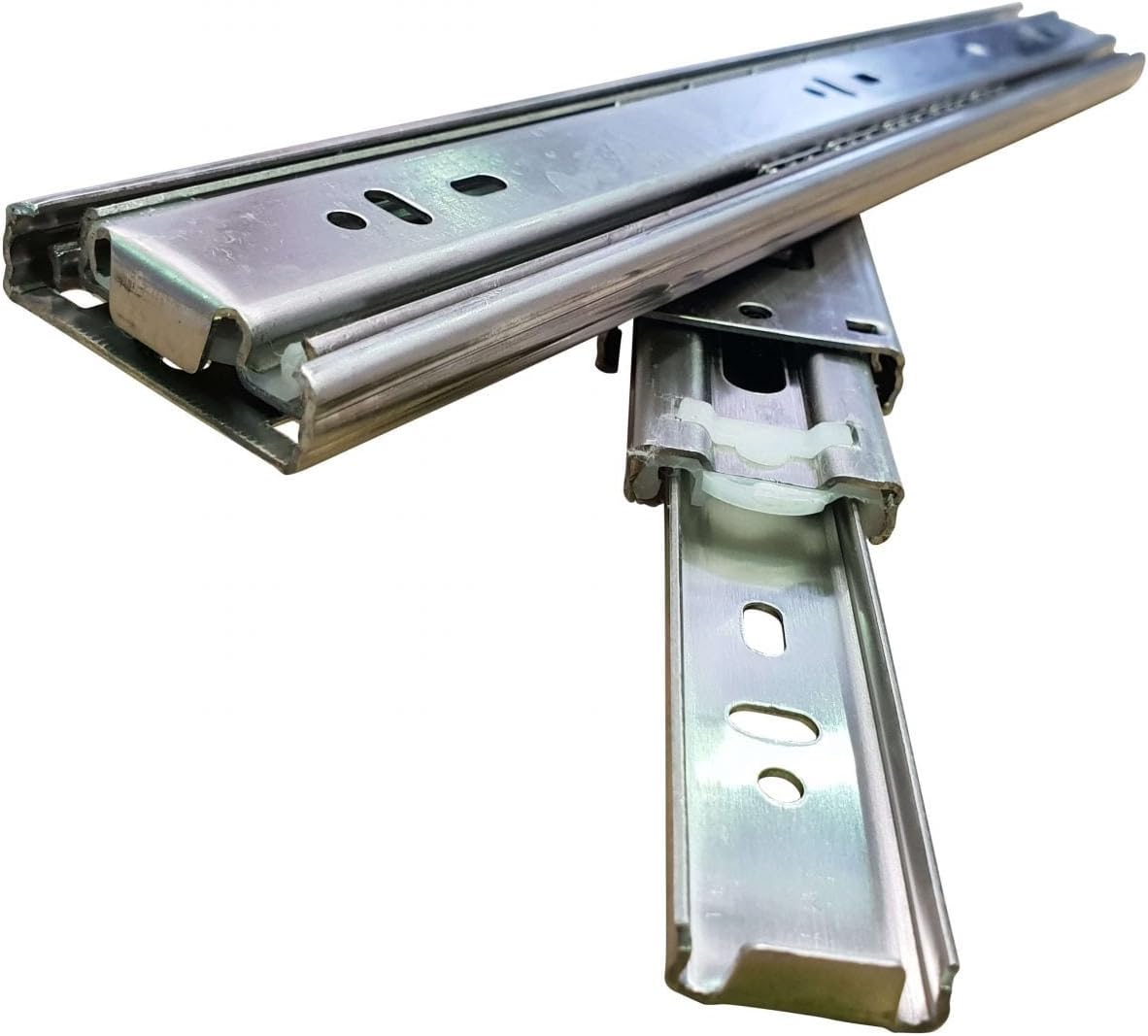 Standard Drawer Slides Stainless Steel 45kg 16 Inch
