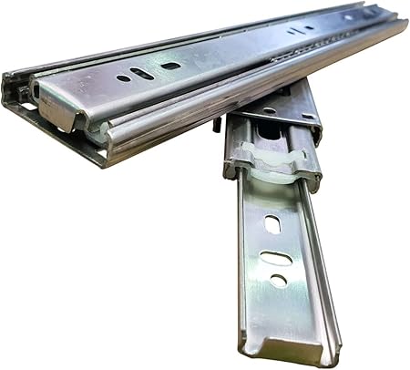 Standard Drawer Slides Stainless Steel 45kg 16 Inch