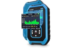 【Upgraded GC-01】WESTOBIG Geiger Counter Nuclear Radiation Detector, Personal Dosimeter X-ray γ-ray β-ray Radioactivity Tester Marble Detector, Portable Handheld Beta Gamma X-ray Monitor Meter