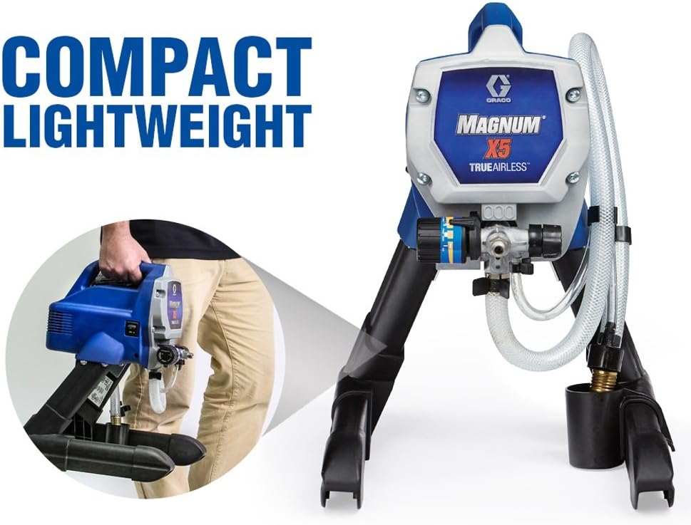 Graco Magnum 262800 X5 Stand Airless Paint Sprayer, Blue