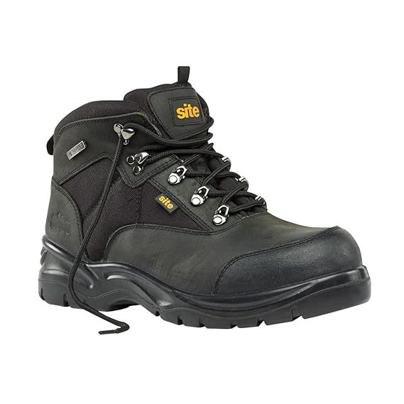 Site Onyx Safety Boots Black Size 10 Amazon.co.uk DIY & Tools