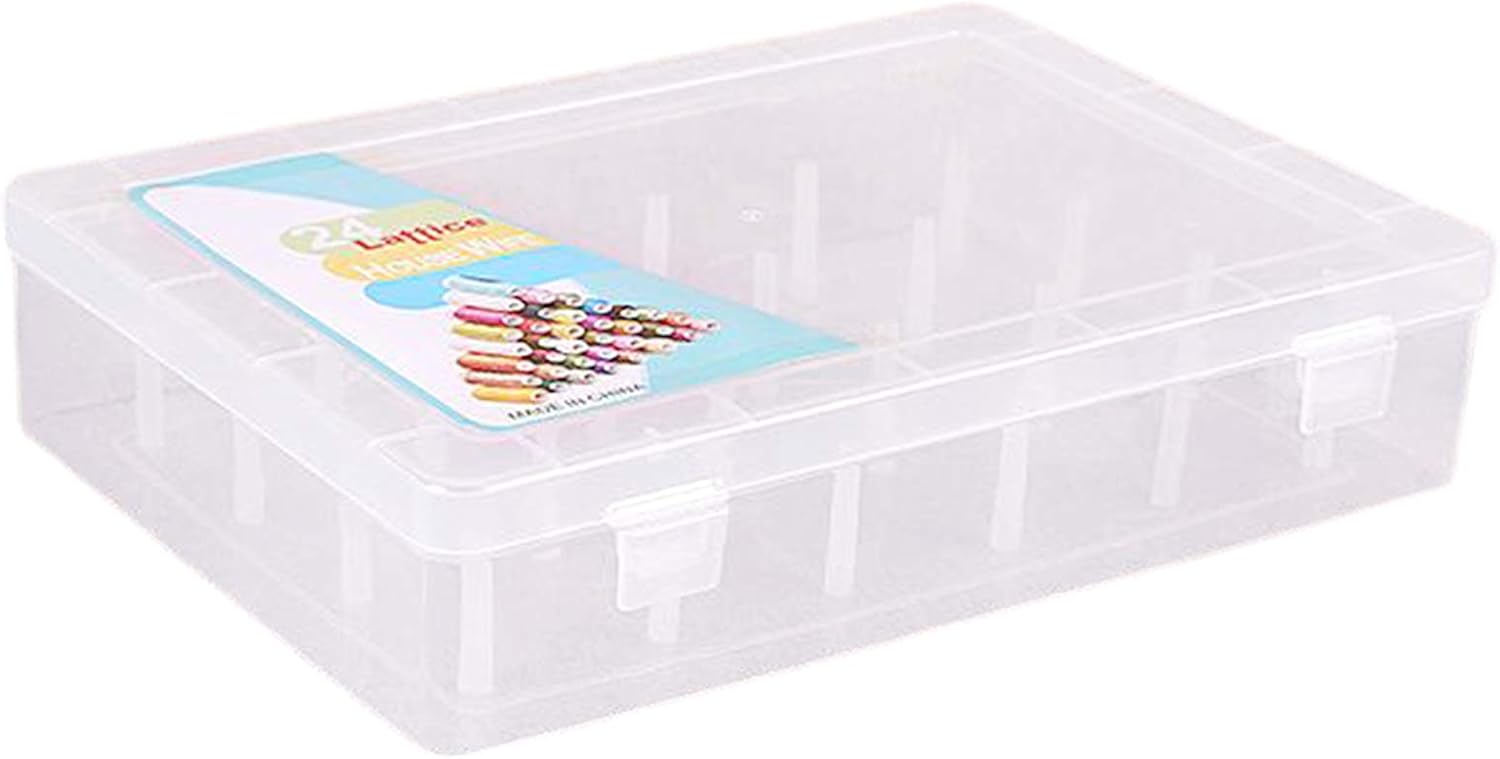 Hellery Caja de bobinas Premium Costura bobinas Hilos ...