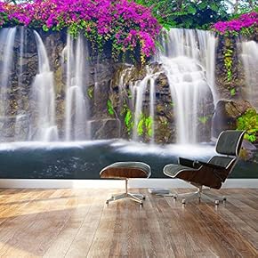 Wallpaper Large Wall Mural Series ( Lush Waterfall)