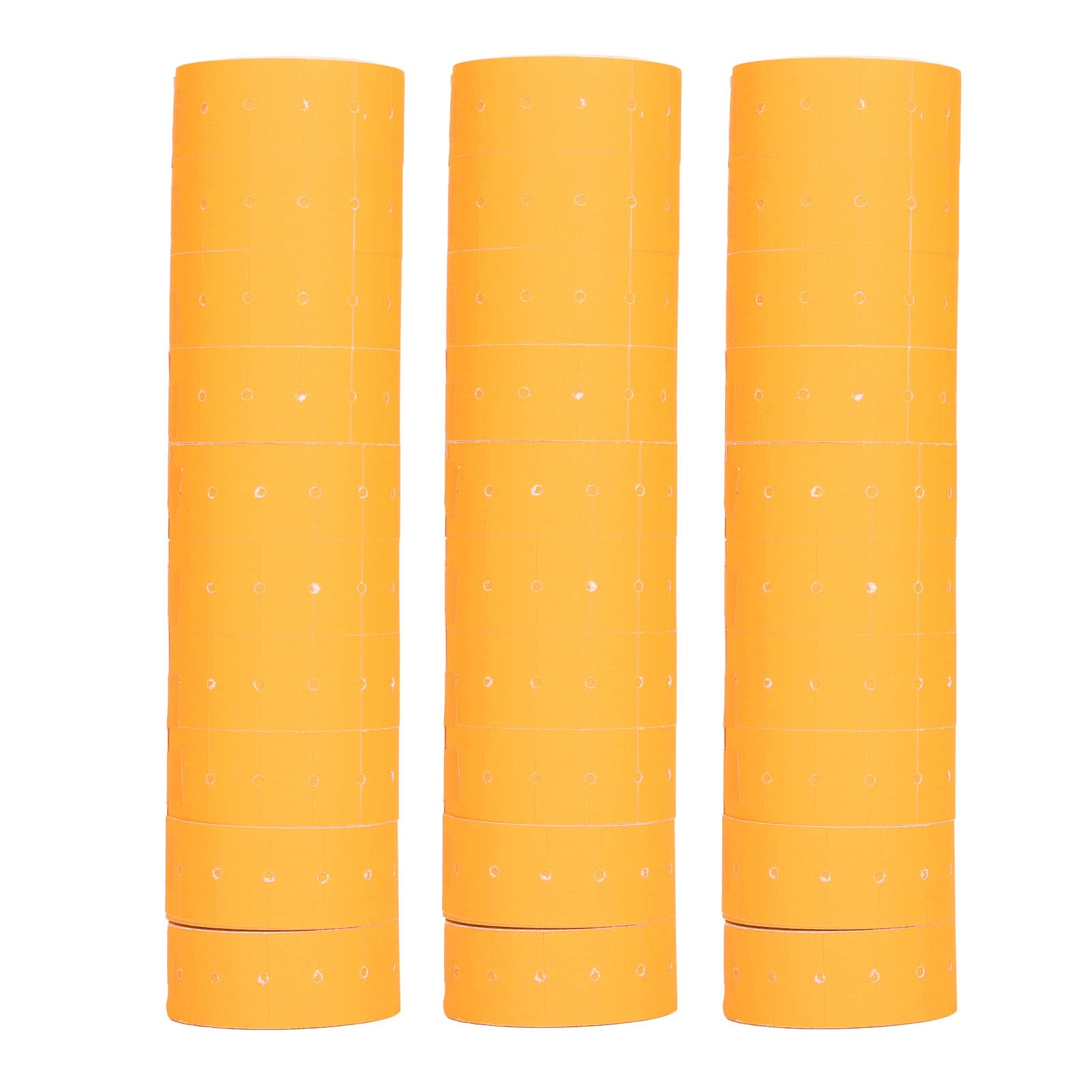 30 Rolls Price Gun Labels, 22 x 12 mm Orange 15000 Price Gun Stickers Pricemarking Tags Gun Labeling, Paper Pricing Gun Label Fits Mx-5500 M5500 Pricing Labellers