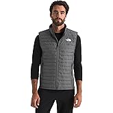 The North Face Men's Canyonlands Hybrid Vest - Slim Fit, Water Resistant Top with Performance Insulation, Secure Zip Pockets, Smoked Pearl-NPF, Large