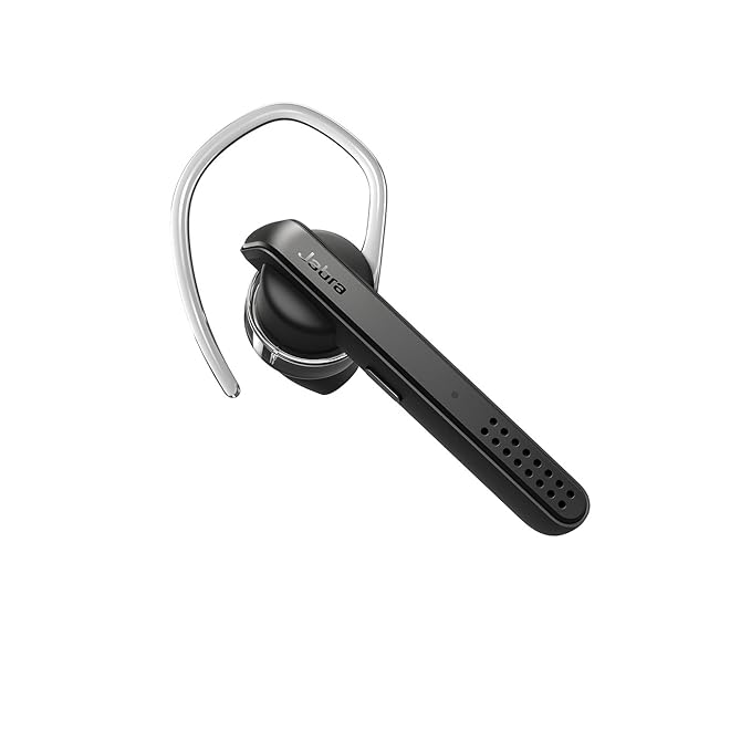 Jabra Talk 45 Bluetooth Mono Headset (HD Voice, Doppelmikrofontechnologie, Geräuschunterdrückung, Audiostreaming, Sprachsteuerung) schwarz