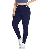 ZERDOCEAN Women's Plus Size High Waist Fleece Lined Leggings Winter Thermal Workout Yoga Pants