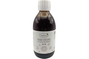 Nano Colloidal Silver - Non-Ionized 100ppm (250ml) - High Purity Silver Nanoparticles (20-40nm) - Professional Grade Skin Sol