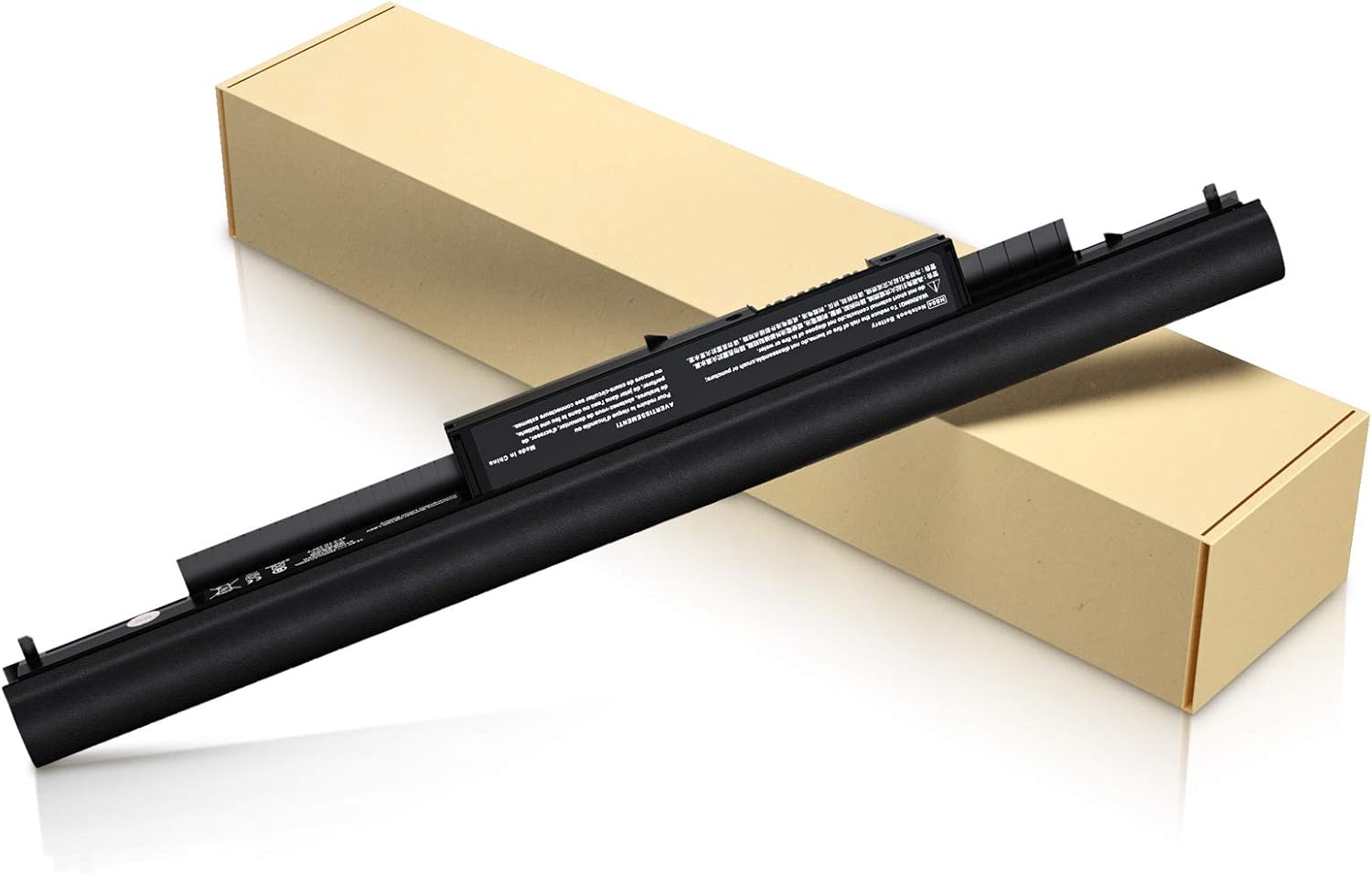 POWERWOO 807956-001 Battery HP HS04 Laptop Battery Replacement for HP Spare 807957-001 807612-421 HP Notebook 15-AY 15-AC Series HS03 HSTNN-LB6U HSTNN-LB6V 245 G4 255 G4 - [14.8V-2600mAh-38Wh]