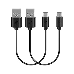 Geekria USB Headphones, Earbuds Short Charger Cable