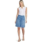 NYDJ Womens Petite Bermuda Shorts