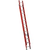 Louisville 24 ft Fiberglass Extension Ladder, FE3224, Type IA, 300 lbs