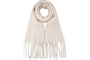 MissShorthair Thick Scarf for Women Big Chunky Colorful Blanket Fluffy Soft Scarves Winter Colorful Shawl Warps