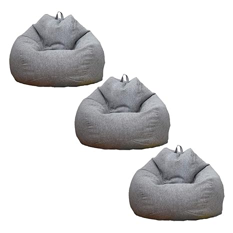 Buy Homyl 3pcs 60 75cm Bean Bag Covers Without Filling For