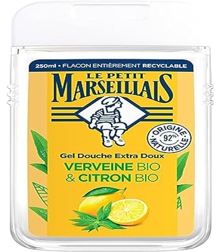 Amazon.com : Le Petit Marseillais Gel douche Extra Doux Pêche