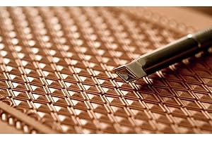 Singring Leather Stamping Tools Diamond Stamps 3D Geometric Pattern 304 Stainless Steel Stamp for DIY Leathercraft Carving Working (S)