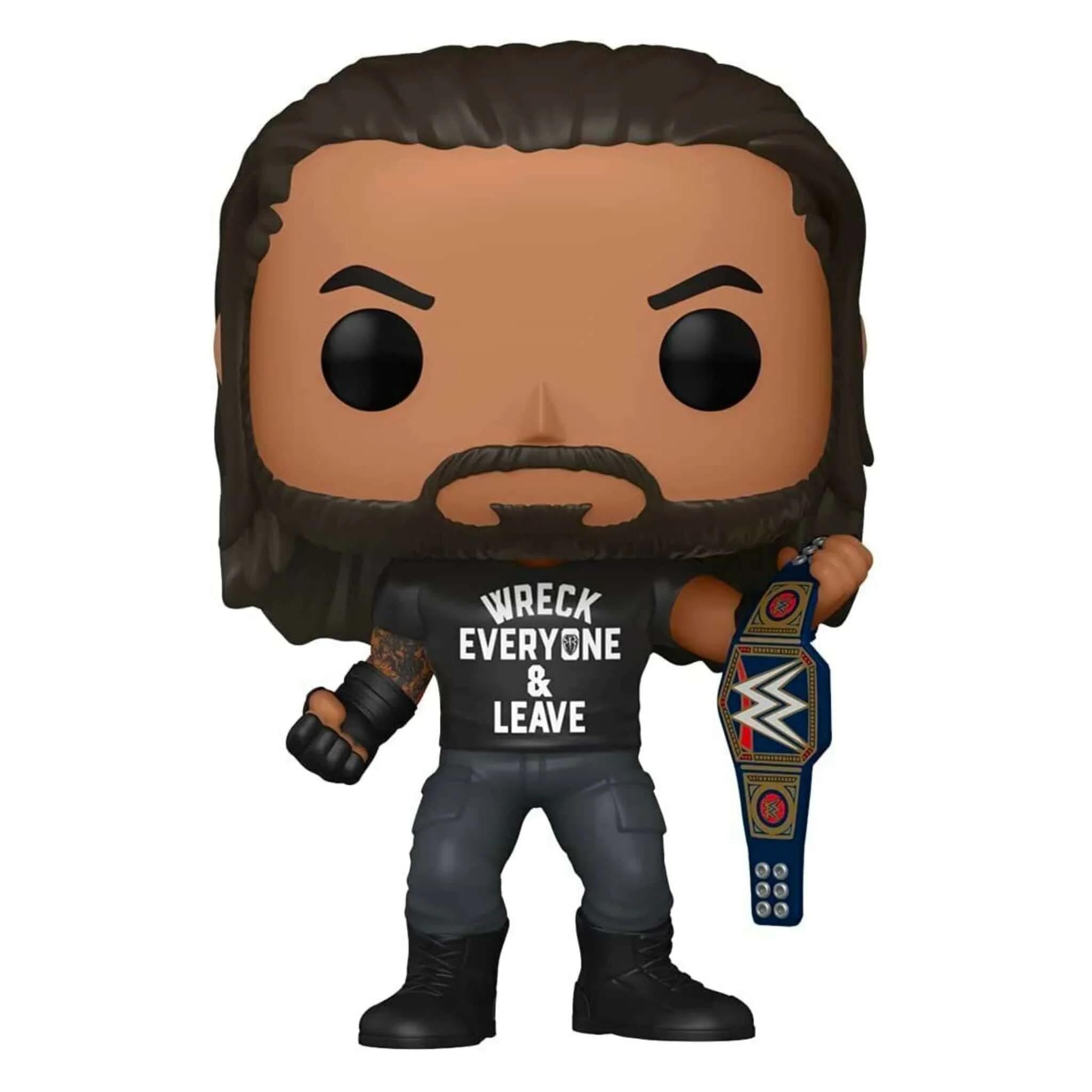 Funko POP! WWE: Roman Reigns - Wreck - Metallic - Collectable Vinyl Figure - Gift Idea - Official Merchandise - Toys for Kids & Adults - Sports Fans - Model Figure for Collectors and Display