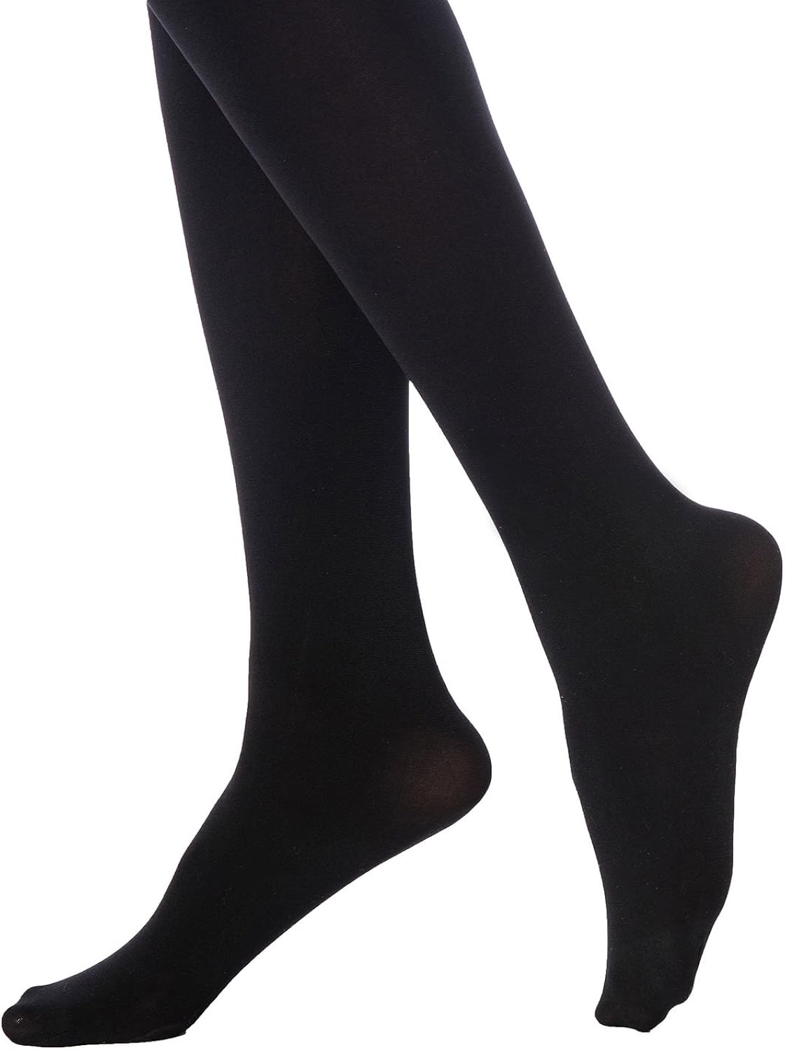 MANZI Run Resistant Control Top Panty Hose Opaque Tights at  Women’s Clothing store