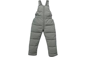 Happy Cherry Boys' Toddler Classic Lightweight Snow Bib Ski Pant Snowsuit Windproof WarmInsulated Snow Bib Overalls for Kids 