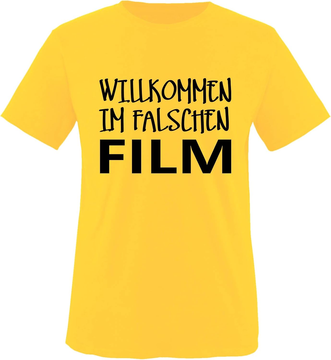 Comedy Shirts Willkommen im Falschen Film Mädchen TShirt