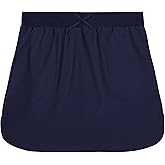 Nautica girls School Uniform Pull-on Scooter Skirt With Undershorts, Knit Waistband & Functional Pockets