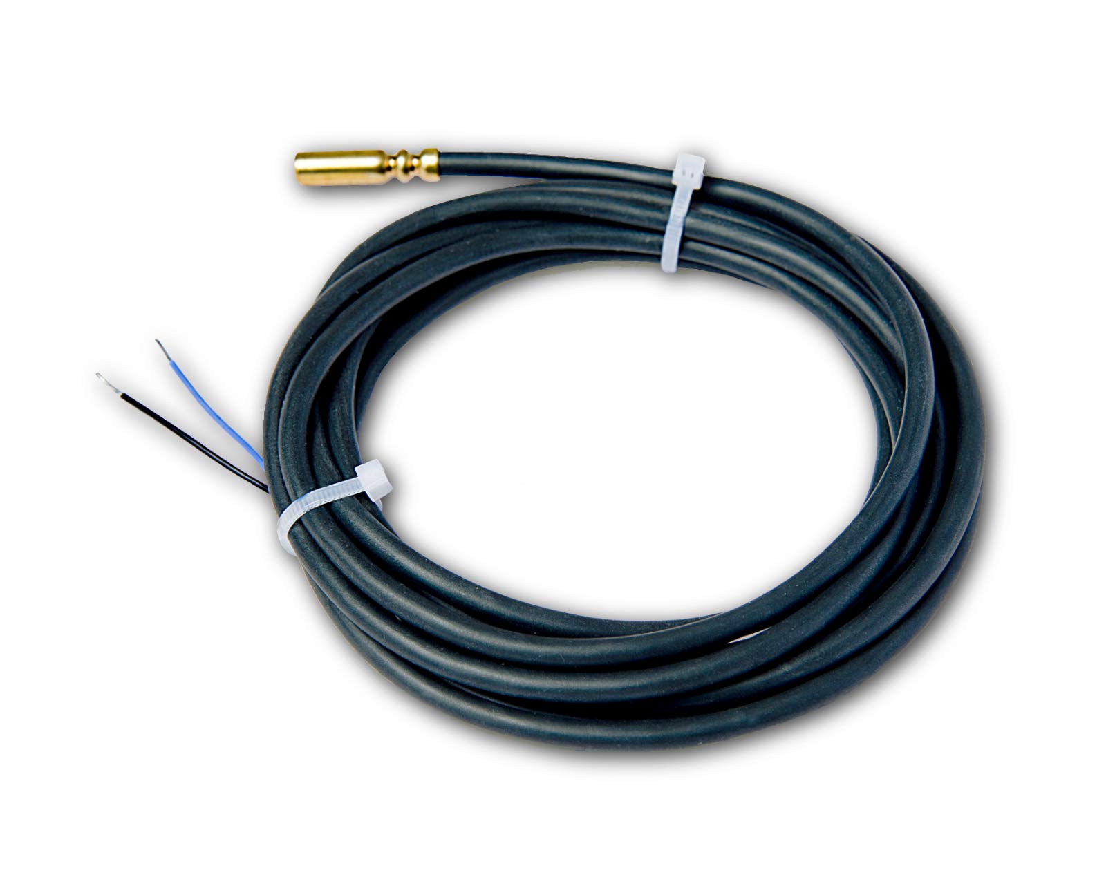 Temperature Sensor PT1000 for Solar Water Heating Systems, silicone cable, 2.0 meters