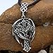 GuoShuang Learther Chain Antique Men Nrose Celtic Dragon In Cross Necklace Guardian Crossreligious Jewelry