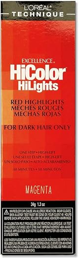 L’Oréal Excel HiColor HiLights Magenta Hair Color Crème