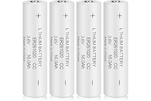 HaiNXC Battery ER261020 CC 3.6V 16.0AH Double C Lithium Thionyl 4 Pack for Locators Digitrak sonde Memory Storage…