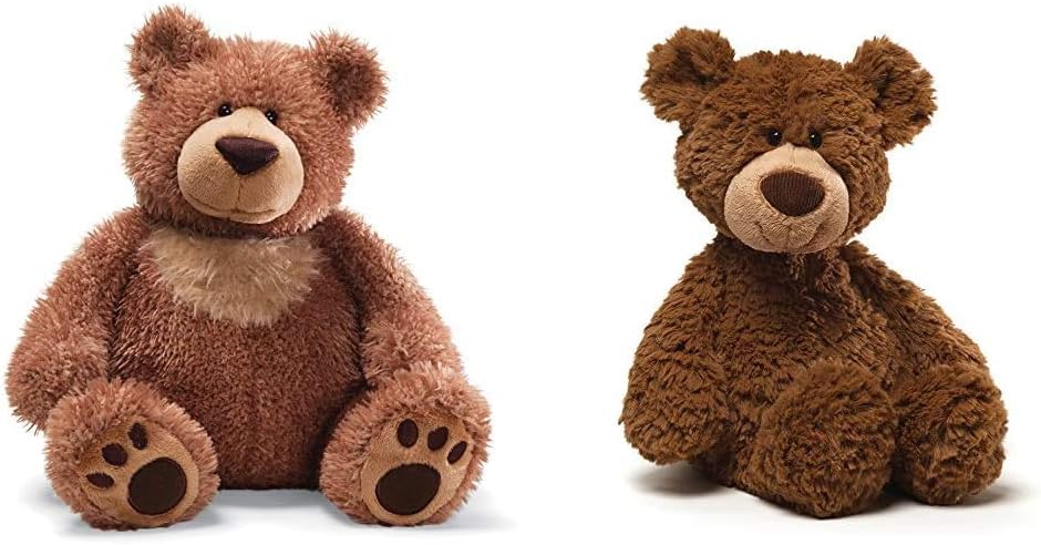 GUND Slumbers Teddy Bear Stuffed Animal Plush, Brown, 17": Toys & Games