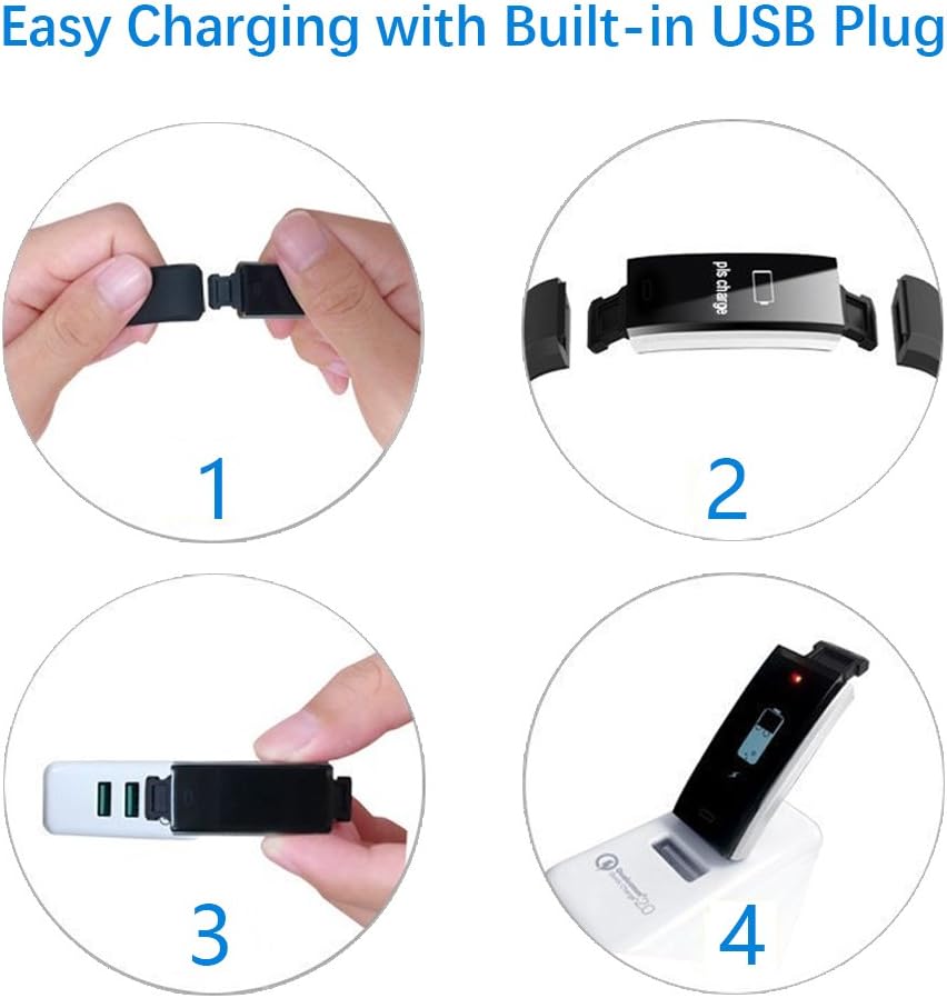 Fitness Tracker HR, Activity Tracker Watch with