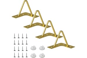 UKOSNA Hairpin Furniture Legs 4 Inch Set of 4, Mid-Century Style Metal Home DIY Heavy-Duty Replacement Feet for Table,Coffee Table,Nightstand,Desk,TV Cabinet, etc