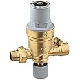 Caleffi 553542A AutoFill Automatic Boiler Fill Valve, Pressure Indicator, 1/2-Inch MNPT Inlet by 1/2-Inch