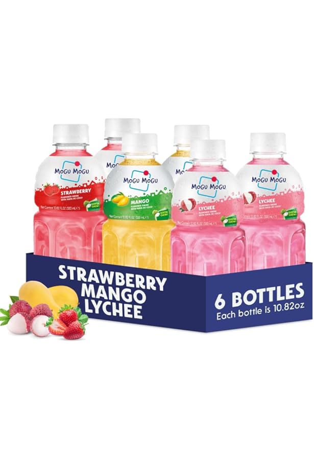 Mogumogu Mogu Mogu Drink, with Nata de Coco, Melon Flavored Same-Day