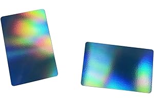 YARONGTECH NTAG215 NFC Blank PVC Color Cards Work with TagMo and Amiibo for All NFC-Enabled Smartphones and Devices (Pack of 10) (Laser)