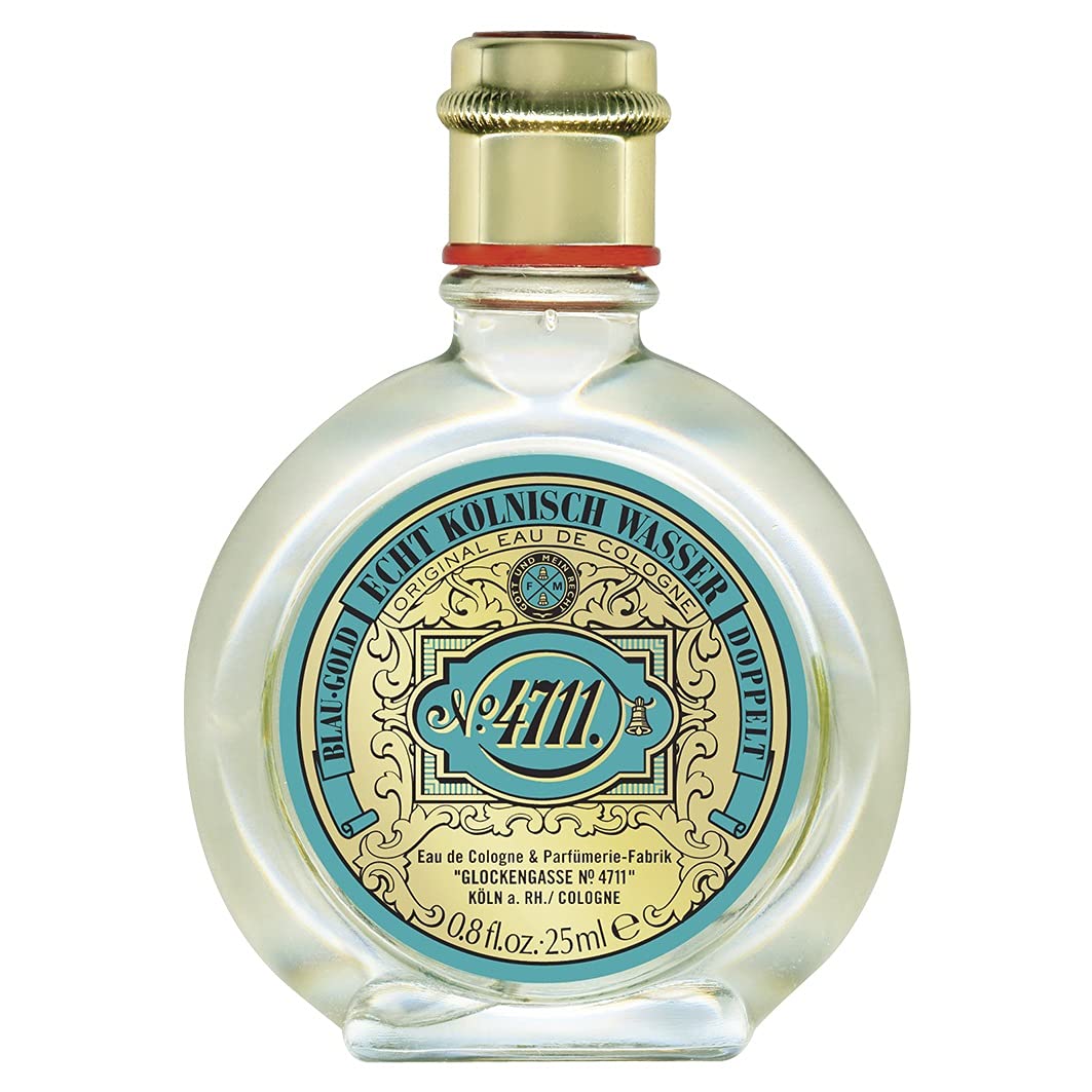 4711 Eau de Cologne Watch Bottle, Unisex Fragrance, Citrus and Herb, 25 ml (Pack of 1)