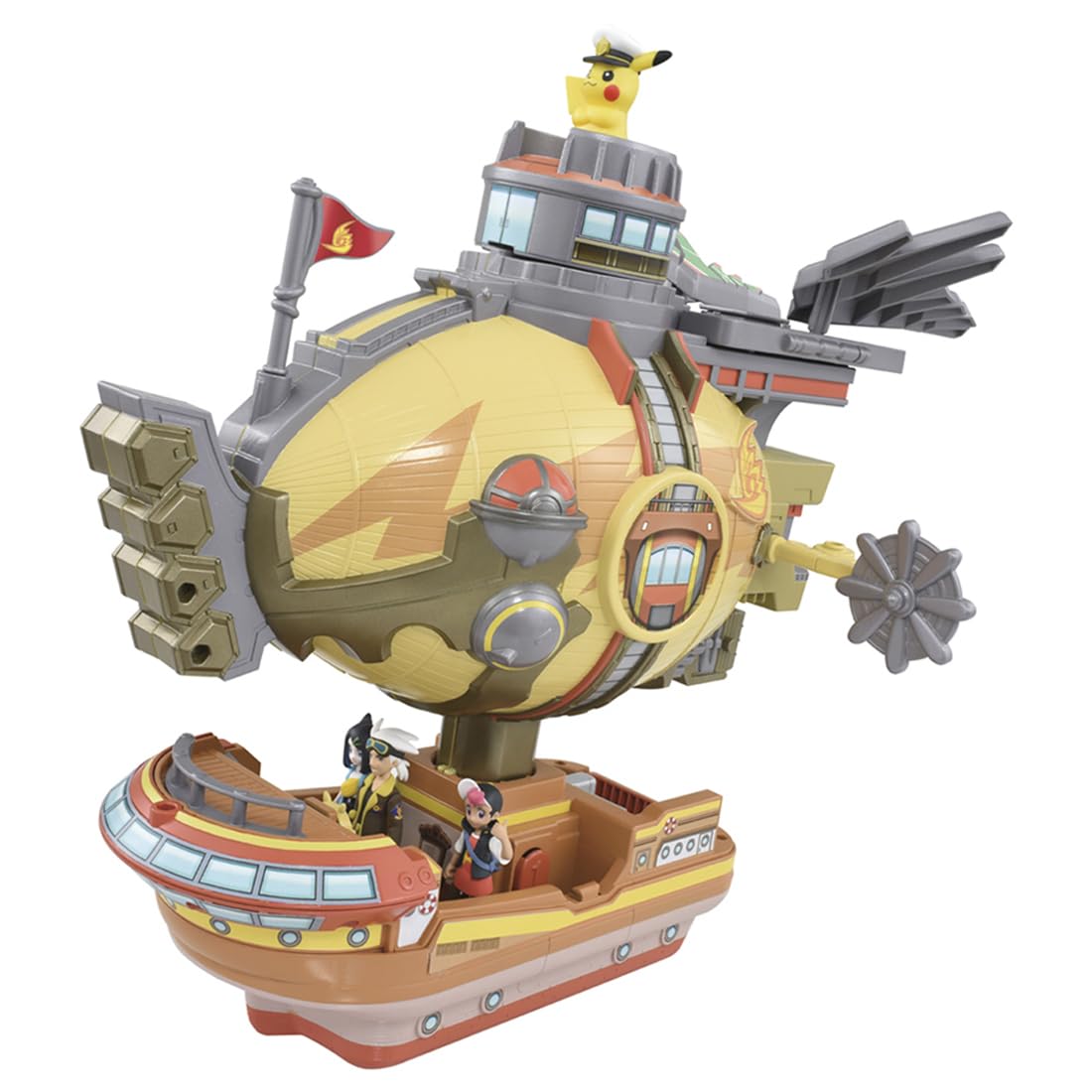 タカラトミー(TAKARA TOMY) ポケットモンスター モンコレ キミもライジングボルテッカーズ 変形!ブレイブアサギ号商品画像