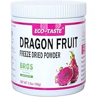 Dragon Fruit Powder, 5.3 oz.(150g), Pure Freeze Dried Pitaya Powder (5.3 oz)