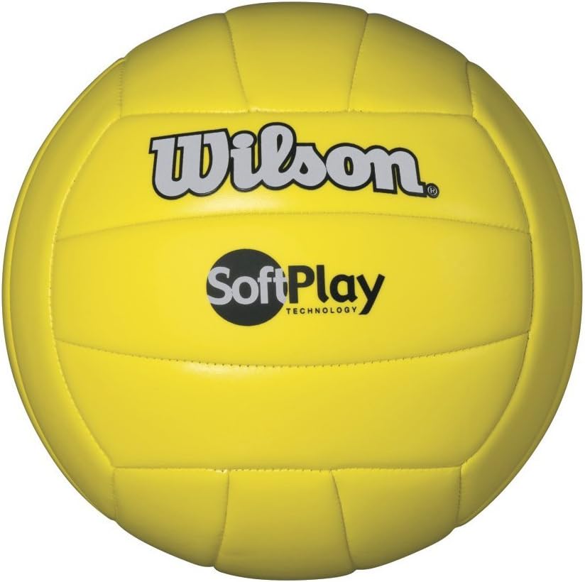 Wilson H3501 Soft Play VolleyballYellow, Outdoor Volleyballs Amazon