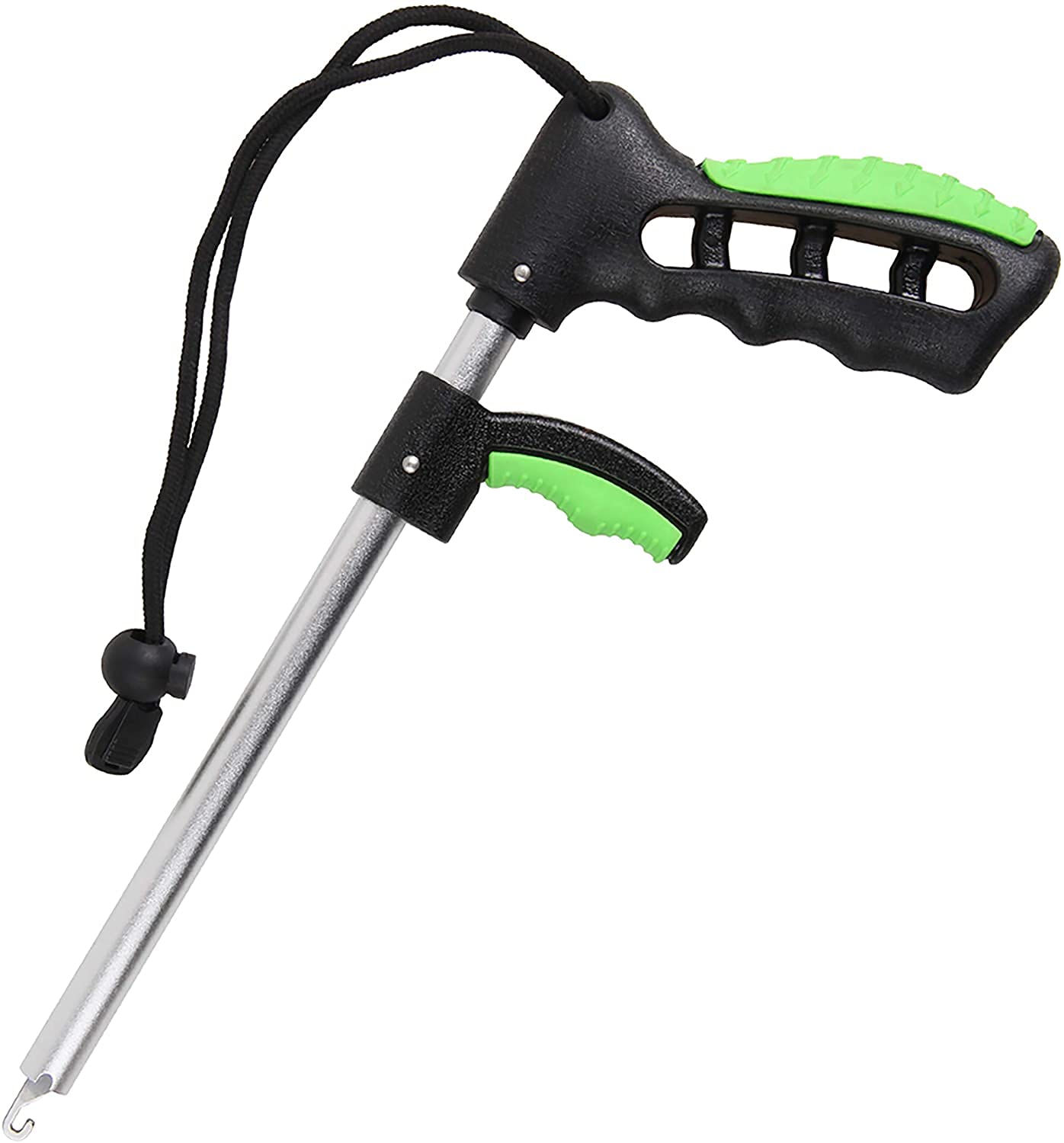 OROOTL Fish Hook Remover Tool, 1pcs Squeeze-Out Aluminum Fishing Hooks Separator Extractor with Adjustable Wrist-Strap 10.4IN