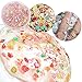 Slime Supplies Kit 49 Pack Slime Making Supplies, Include Slime Glitter, Foam Balls, Fishbowl Beads, Fruit Cake Slices, Slime Containers, Slime Accessories for Slime Art DIY Craft by INFELING