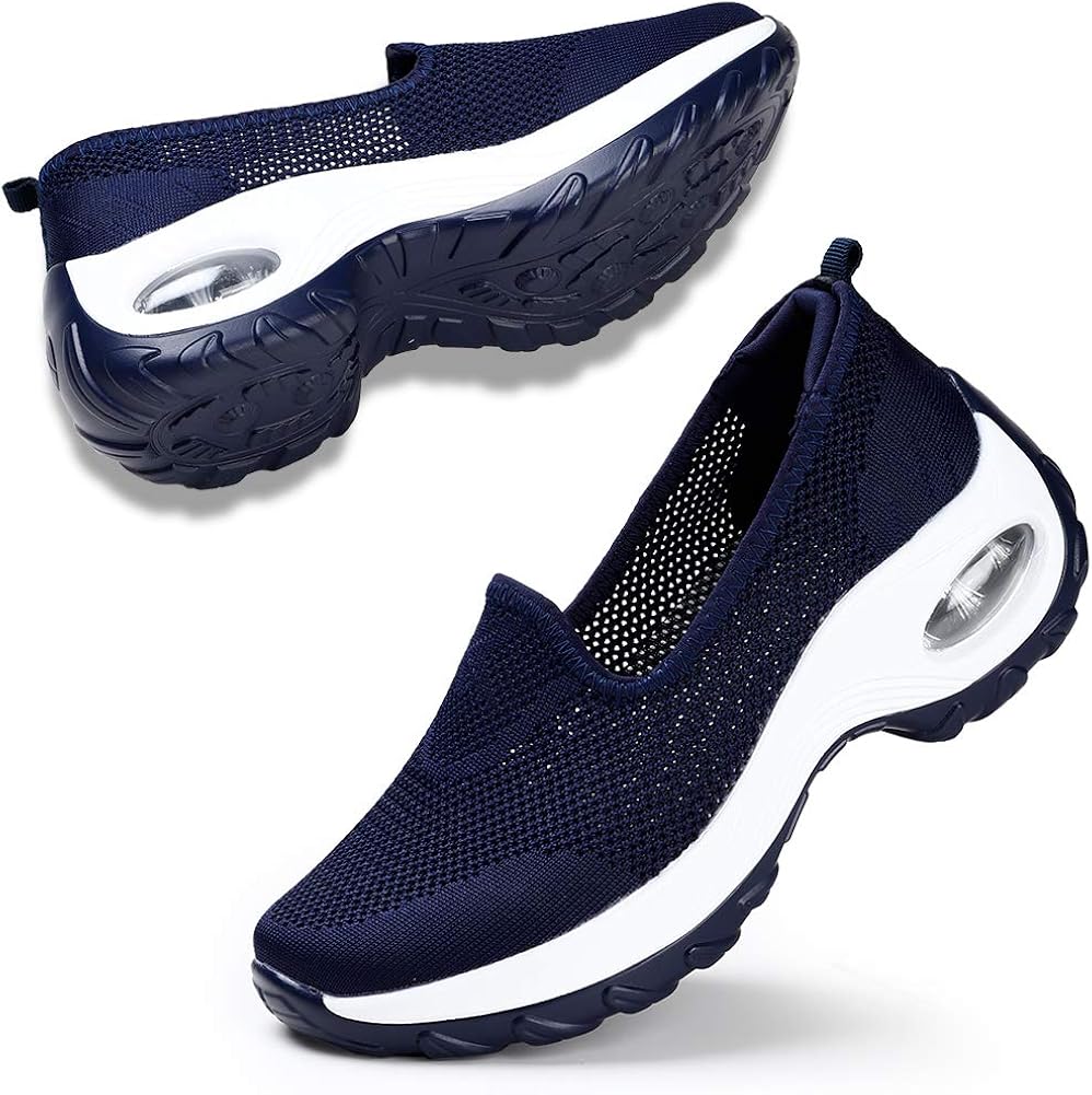 Women�s Mesh Slip On Walking Shoes Women�s Mesh Slip On Walking Shoes